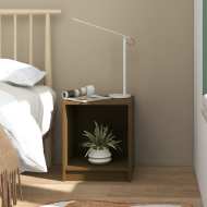 vidaXL Nočný stolík medovo-hnedý 35,5x33,5x41,5 cm borovicový masív - cena, srovnání