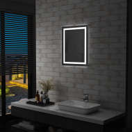 vidaXL Kúpeľňové LED zrkadlo s dotykovým snímačom 50x60 cm - cena, srovnání