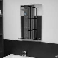 vidaXL Nástenné zrkadlo s poličkou 40x60 cm tvrdené sklo - cena, srovnání