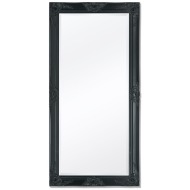 vidaXL Nástenné zrkadlo v barokovom štýle, 120x60 cm čierne - cena, srovnání