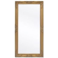 vidaXL Nástenné zrkadlo v barokovom štýle, 120x60 cm zlaté - cena, srovnání