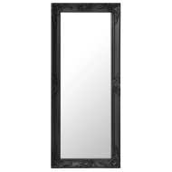 vidaXL Nástenné zrkadlo v barokovom štýle 50x120 cm čierne - cena, srovnání