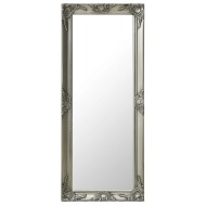vidaXL Nástenné zrkadlo v barokovom štýle 50x120 cm strieborné - cena, srovnání