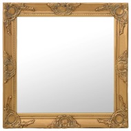 vidaXL Nástenné zrkadlo v barokovom štýle 60x60 cm zlaté - cena, srovnání