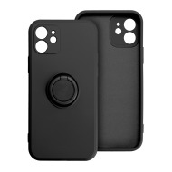 ForCell Pouzdro SILICONE RING Case iPhone 13 Mini - Černé - cena, srovnání