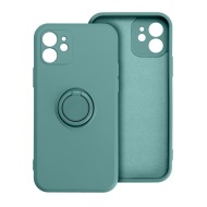 ForCell Pouzdro SILICONE RING Apple iPhone 13 PRO - Zelené - cena, srovnání