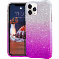ForCell Pouzdro Shning Case iPhone 11 Pro - Růžové/Stříbrné - cena, srovnání