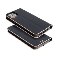ForCell Pouzdro Luna Book Gold iPhone 12 Pro Max - Černé - cena, srovnání