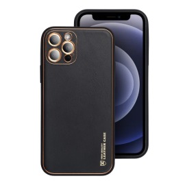 ForCell Pouzdro Leather Case Apple iPhone 13 PRO Max - Černá