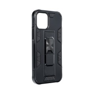 ForCell Pouzdro Defender Apple iPhone 12 Pro Max - plastové / gumové - černé - cena, srovnání