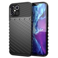 ForCell Pouzdro Thunder silikonové iPhone 12 Pro Max černé - cena, srovnání