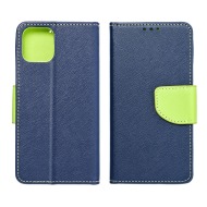 ForCell Pouzdro Mercury Fancy Book APPLE iPhone 12 PRO Max - navy modré/limonka - cena, srovnání