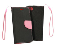 ForCell Pouzdro Mercury Fancy Book APPLE iPhone 12 PRO Max - černé/růžové - cena, srovnání