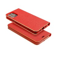 ForCell Pouzdro LUNA Book Gold iPhone 13 Mini - Červené - cena, srovnání