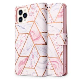 TECH-PROTECT Pouzdro Marble ” iPhone e 13 Pr Max růžové
