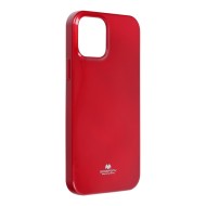 Goospery Pouzdro MERCURY Jelly Case iPhone 12 Pro Max - Červené - cena, srovnání