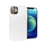 Goospery Pouzdro MERCURY i-Jelly Case silikonové iPhone 12/12 Pro - stříbrná metalíza - cena, srovnání