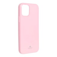 Goospery Pouzdro Jelly Case Mercury iPhone 12 Mini - Light růžové - cena, srovnání