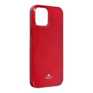 Goospery Pouzdro Jelly Case Mercury iPhone 12 Mini - Červené - cena, srovnání