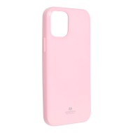Goospery Pouzdro Mercury Jelly Apple iPhone 12 / 12 PRO - Světle růžové - cena, srovnání