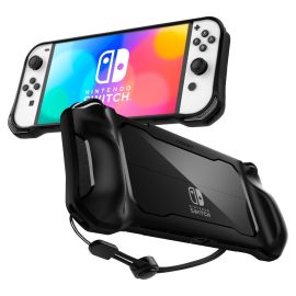 Spigen RUGGED Armor NINTENDO SWITCH OLED MATTE černé