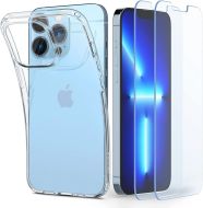Spigen Crystal Pack iPhone 13 Pro - Čiré - cena, srovnání