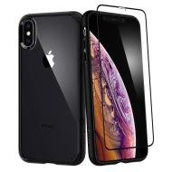 Spigen Ultra Hybrid 360 iPhone XS Max černé - Černý - cena, srovnání