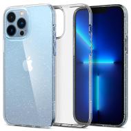 Spigen Liquid Crystal Glitter iPhone 13 Pro - Crystal Quartz - cena, srovnání