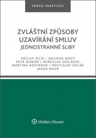 Zvláštní způsoby uzavírání smluv. Jednostranné sliby