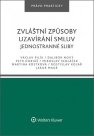 Zvláštní způsoby uzavírání smluv. Jednostranné sliby