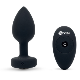 B-Vibe Vibrating Jewel Plug M/L