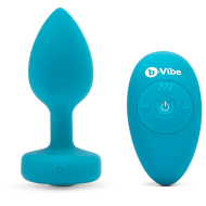 B-Vibe Vibrating Jewel Plug S/M - cena, srovnání