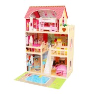 Eco Toys Drevený domček Kira - cena, srovnání