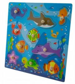 Tulimi Drevené zábavné puzzle Oceán I.
