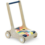Vilac Drevený vozík s farebnými kockami Canopée - cena, srovnání