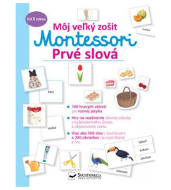 Prvé slová - Môj veľký zošit Montessori