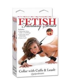Fetish Fantasy Collar With Cuffs & Leash