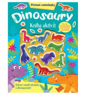 Dinosaury kniha aktivít - Plstené samolepky - cena, srovnání