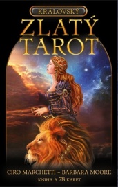 Královský Zlatý tarot - Kniha a 78 karet