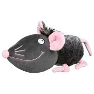 Trixie Plyšová myš šedá s rúžovými ušami 33cm - cena, srovnání
