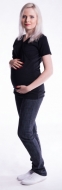 Be Mama Mama Tehotenské a dojčiace tričko s kapucňou - cena, srovnání