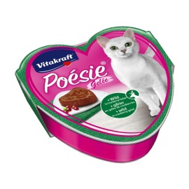 Vitakraft Poésie zverina a brusnice v želé 85g