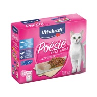 Vitakraft Poésie DéliSauce multipack s rybou 6x85g - cena, srovnání