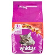 Whiskas Adult granule s hovädzím 1,4kg - cena, srovnání