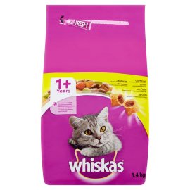 Whiskas Adult granule s kuracím 1,4kg