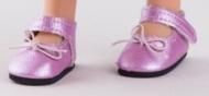 Paola Reina Topánky pre bábiky Nízke perleťovo ružové sandálky - cena, srovnání