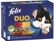 Felix DUO Lahodný výber v želé, hovädzie, jahňacie a morka 12x85g - cena, srovnání