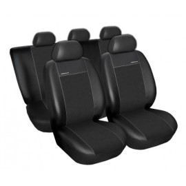 Automega Autopotahy na Audi A4, B8 standartní sedadla, od roku 2008 - 2015, Eco Lux černá 6 3231