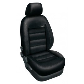 Automega Autopotahy na Mazda 5, 7 míst, od r. 2005 - 2010, kožené Authentic Leather, Leather černá/černá 7 2482