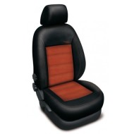 Automega Autopotahy na Nissan Pathfinder, 7 míst, od r. 2005 - 2010, Authentic Velvet, velvet oranžová 7 2586 - cena, srovnání